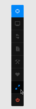 Enable the full screen feature