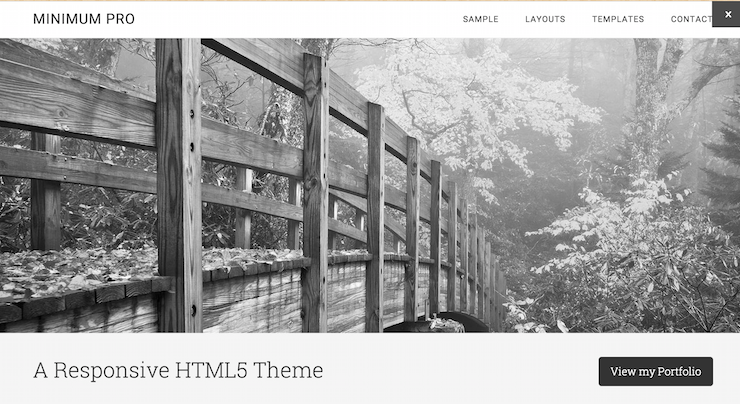 customizing the minimum pro theme