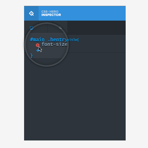 disable a CSS style line