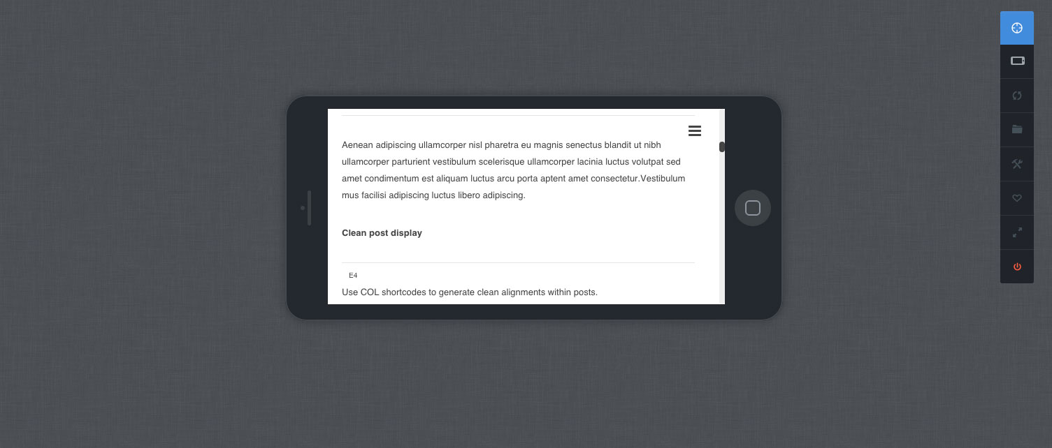 CSS Hero editing in Mobile Landscape mode