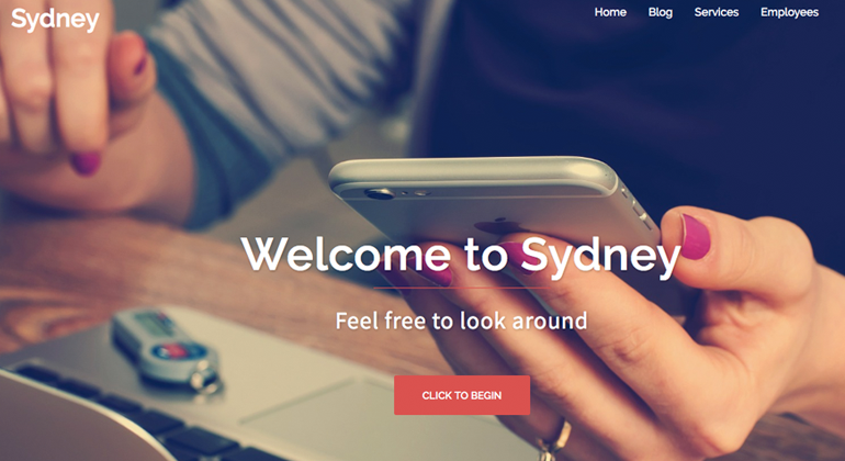 Sydney WordPress Theme pour elementor
