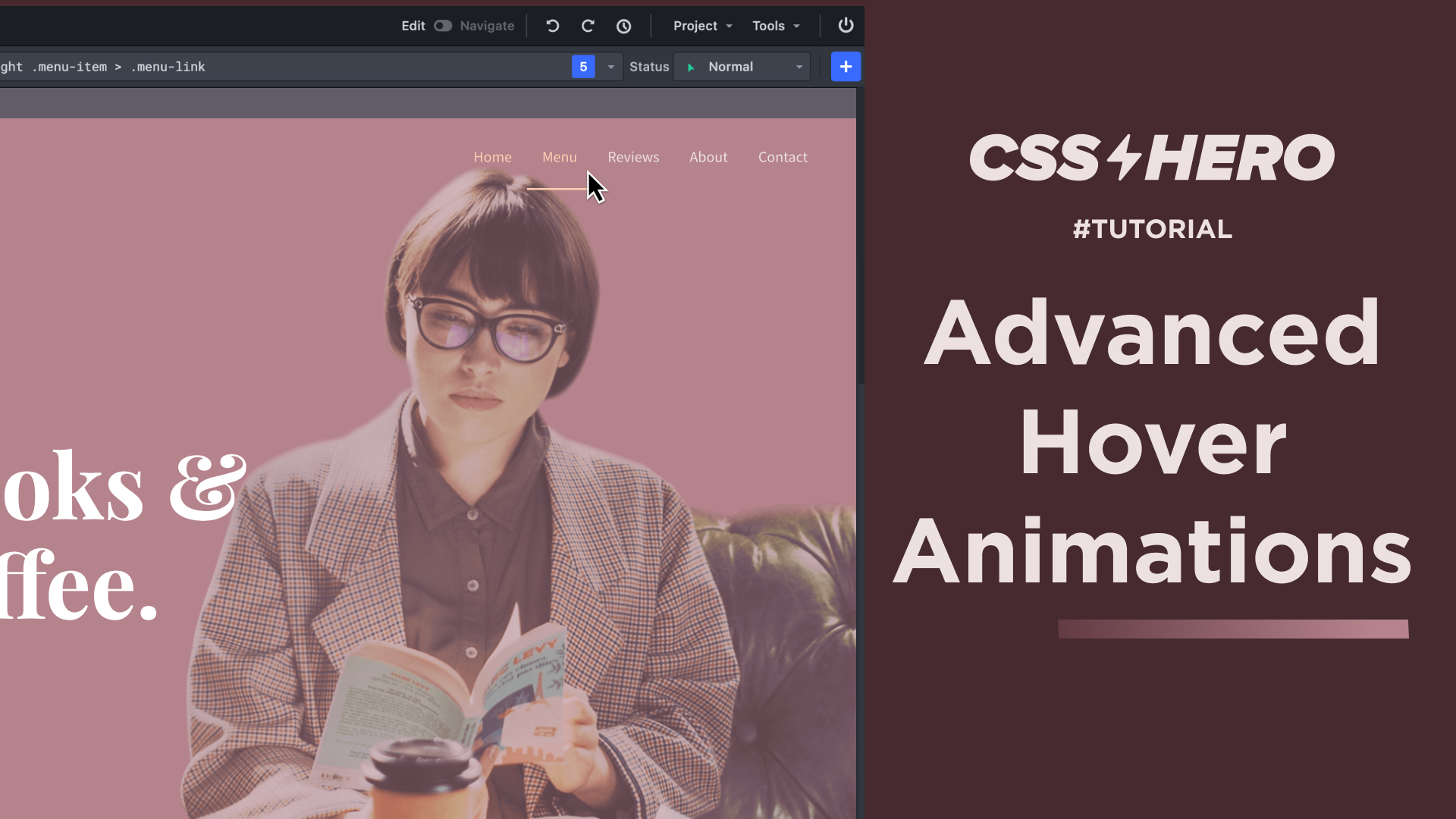 How to use CSS pseudo classes to build a border hover animation - CSS Hero